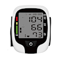 Miniatyrbillede 1 af 5: Håndledsblodtryksmåler, Automatisk Digital Bp-monitor til hjemmebrug, LCD-storskærmsdetektor for uregelmæssig hjerterytme og puls