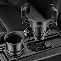 Miniatyrbillede 1 af 4: 2 i 1 multifunktionel bilkopholder Universalindsats Bil drikkekopholder Expander Adapter Flaske Organizer Køretøjstilbehør| |