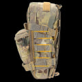 Miniatyrbild 4 av 5: Khaki Kc Outdoor Tactical Väst Vattenväska 3l Lätt Väst Vattenväska Molle Tillbehörsväska Militärvattenväska