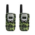 Miniatyrbild 1 av 5: 2st Barnkamouflage Walkie Talkie Mobil Handhållen Transceiver Highlight Telefon Radio Interphone 3km Minileksaker Presenter Pojke Flicka