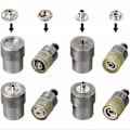 Miniatyrbilde 4 av 4: Flat Cap Press Studs Setting Dies Set Tool Kit-m.1473