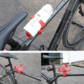 Miniatyrbillede 4 af 5: Cykelvandflaskeholder Quick Release Cykelflaskeholder til El-scooter Kolbe Vandkopholder Mtb Road Bike Tilbehør - Cykelflaskeholder A-Red