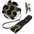 Miniatyrbilde 1 av 5: Fotballtreningsutstyr med belte og elastisk tau. Perfekt for forbedring av fotballferdigheter Passer for baller Størrelse 3 4 5, barn og voksne