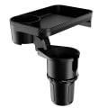 Miniatyrbilde 5 av 5: Bærbar bilkoppholder Festbar måltidsbrett Utvidet bord skrivebord 360 Roterbar justerbar bilmatbrett koppholder Expander|drikkeholdere| Small size