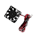 Miniatyrbillede 1 af 5: 12v Dc køleblæser 40x40x10mm 2-leder model 4010s til 3d-printer Cpu Gpu-ekstruder