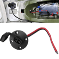 Miniatyrbillede 4 af 5: 2x Sae Connector, Solar Vejrbestandig Sae Socket Sidewall Port, Sae Kabel Quick Connect Panel Mount Best Gift