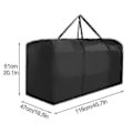 Miniatyrbilde 2 av 4: Ekstra Stor Glidelås Vanntett Hagemøbel Pute Oppbevaringspose Heavy Duty 116*47*51CM