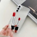 Miniatyrbild 2 av 4: Clear Tpu Makeup Mirror Phone case Kompatibel med Samsung Galaxy S22 S22+ S22 Ultra S22 Plus