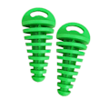 Miniatyrbillede 5 af 5: Universal Motorcykel Udstødningsrør Pvc Stik Lyddæmper Vask Stik Rørbeskytter Motocross Udstødningsprop Flyt Blow Down Lyddæmper| | Rose Red