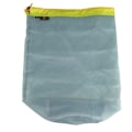 Miniatyrbilde 2 av 2: Ultralett polyester netting-oppbevaringspose Stuffsekk for Tavel-camping - størrelse L (gul)