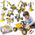 Miniatyrbild 1 av 5: Pedagogiska byggleksaker Stem Learning Kit, byggblock för förskolebarn, tekniska leksaker Kreativt set Present för pojkar Ålder 5 6 7 8 9 10+ Ja