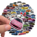 Miniatyrbilde 4 av 4: Kule klistremerker Motorsykler | Jdm Stickers Decals Bærbare datamaskiner | Jdm Graffiti Stickers - Klistremerke Racing 10PCS