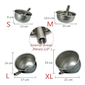 Miniatyrbillede 5 af 5: Svine drikkevandsskål drikkevandstank smågrise automatiske drikkefontæner svinefoderudstyr-21cm Silver