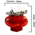 Miniatyrbillede 4 af 5: 10 Stk T5 B8.5d 5050 1 Led 12v Auto Instrument Lys Bil Center Konsol Shifter Lampe A/c Paneler Lampe Auto Interiør Tilbehør|dekorativ Lampe| White