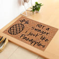 Miniatyrbild 5 av 5: Mattor Vardagsrum Upp och ner Ananas Dörrmatta, 23,6 X 15,7 tum Inomhus utomhusentré Dörrmatta Halkfri Söt frukt dekorativ matta för fritidshus