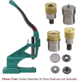 Miniatyrbilde 3 av 4: Flat Cap Press Studs Setting Dies Set Tool Kit-m.1473