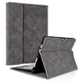 Miniatyrbillede 2 af 5: Til Microsoft Surface Go / Go 3 / Go 2 10,5 tommer Pu læder tablet-tastatur-etui Stativ Beskyttende tablet-cover Brown