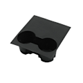 Miniatyrbild 1 av 5: Tesla Model 3 Model Y Center Console Vattenkoppsmatta För Model3y Silikon Anti-Slip Vattenkoppshållare Tillbehör| |