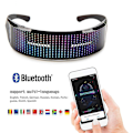 Miniatyrbilde 4 av 5: Tilpassbare LED-Bluetooth-briller for Blinkende Display for voksne
