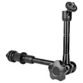 Miniatyrbild 4 av 5: Magic Arm 11\" Ledad Arm Magic Friction Arm Justerbar med Blixtskofäste & 1/4\" Stativskruv för DSLR Kamera Monitor LED LCD-lampor DV Monitor