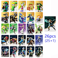 Pikkukuva 1 / 5: 38 kpl Zelda Amiibo : Tears Of The Kingdo Zelda Ghost God Sword Varusteet Crossover Card Switch Nfc pelisiru 26pcs mini card