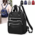 Pikkukuva 1 / 5: Vento Marea Naisten reppu 2020 Travel Casual Vedenpitävät Naisten Olkalaukut Naisten Suuri Tilavuus Oxford Reppu musta Kukkaro Gray backpack