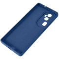 Pikkukuva 5 / 5: Oppo Reno10 5G kumisoidulle TPU- phone case Candy Color Fiber Lining putoamisen estävä cover Sapphire