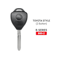 Miniatyrbillede 5 af 5: Keydiy B05-2 fjernbetjening bilnøgle Universal 2 knap til stil til Kd900/-x2 Mini/ Urg200 Program Black