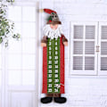 Miniatyrbillede 1 af 5: Söt juldocka adventskalender Återanvändbart tyg jul Han