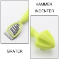 Miniatyrbilde 4 av 5: Rivjern Multipurpose Manuell Juicer-kompatibel sitronskall for kjøkken Spisebord Sitron
