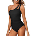 Miniatyrbilde 2 av 4: Badedrakt for kvinner Push Up Bikini One Piece Badedrakt Shapewear Dame Badedrakt 1 Piece Badedrakt Svart, M