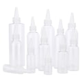 Miniatyrbilde 2 av 5: 5/10/20/30/50/60/80/100/120/150/200/250 ml plastikkpresse dråpeflasker Klar skarp munn 30ml