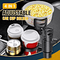 Miniatyrbillede 3 af 5: 4 i 1 multifunktionel justerbar bilkopholder Expander Adapter Bundbakke Bil drikkekopflaskeholder Auto bilstativ Organizer|drikkeholdere| Third Generation