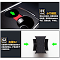 Miniatyrbilde 4 av 5: Bil Vannkoppholder For Tesla Model Y Model 3 2021 2022 2023 Tilbehør Interiør Senterkonsoll Oppbevaringsorganisator| | Red
