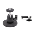 Miniatyrbillede 1 af 5: Kameramagnetisk monteringsadapterstativ 360 graders rotationsbeslag til Gopro-insta360