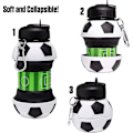 Pikkukuva 2 / 5: Kokoontaittuva silikonipallovesipullo lapsille-Yvan Soccer Ball