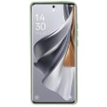 Miniatyrbillede 2 af 5: Til Oppo Reno10 5G gummibelagt TPU-telefontaske Candy Color Fiberforing Anti-drop cover Bean Green