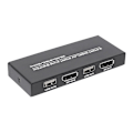 Pikkukuva 1 / 5: Displayport Kvm Switch, 4k@60hz Dp USB Switcher 2 tietokoneelle Share Näppäimistö Hiiri Tulostin ja Ult Photo Color