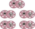 Knapper - Klesknapper - Syknapper - 19mm - Metall - Runde - Trykknapper - For søm, håndverk, DIY smykker
