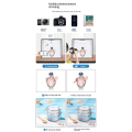 Miniatyrbillede 4 af 5: Led Softbox Portable Simple Folding Photography Studio med 12-farvet baggrundsklud