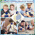 Miniatyrbild 9 av 9: Dekompression Banbrytande pusselspelsmaskin, upplysta leksaker Pop pusselspel Fidgetspelleksaker Push-Fidget Sensorisk leksak för barn Vuxna