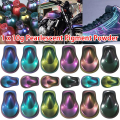 Pikkukuva 3 / 5: 10g Auto Chameleon Pigments Paint Powder Coating Autotarvikkeet Sisustus brown red purple