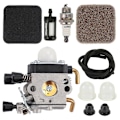 Miniatyrbillede 1 af 5: Karburator Kit til Stihl Hs 72 74 76 75 80 85 Fs 72 74 76 75 80 80r 85 Fc 75 85 Hl75 Ht70 Ht75 Km85 Græstrimmer C1q-s66