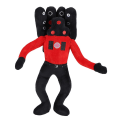 Miniatyrbillede 2 af 5: Skibidi Toilet Plys Legetøj Funny Speakerman Titan Kameramand Plys Fyldt Dukke Gave Til Game Fans Voksen B