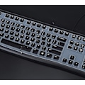 Miniatyrbild 4 av 5: Keyboard Cover for Logitech K120 & Mk120 Wired Keyboard, Ultra Thin Logitech Mk120 & K120 Keyboard Protector - Black