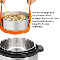 Miniatyrbillede 1 af 5: Trykkogerslynge, silikonebagetøjsslynge, kompatibel med 6 Qt / 8qt, multifunktions komfurer AC