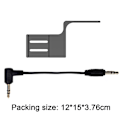Miniatyrbilde 5 av 5: For Insta360 X4 Kamera Tilbehør Mikrofon Metall Utvidelse Montering Holder+Kabel
