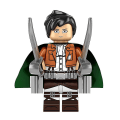 Pikkukuva 2 / 5: 8 kpl / set Attack On Titan Minifiguuri Rakennuspalikat kootut Toimintahahmot Lelut lapsille Lahjat