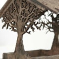 Miniatyrbild 2 av 5: Handgjord Vine Rotting Bed Nature Bird Nest For Papegojor Cocl B: 15cm