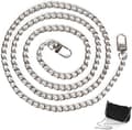 Silver Bag Chain 120cm Metal Replacement Chain for